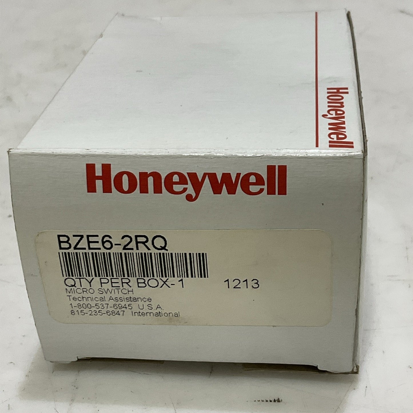 HONEYWELL BZE6-2RQ MICRO SWITCH 600 VAC 2 A BZE62RQ Z2M