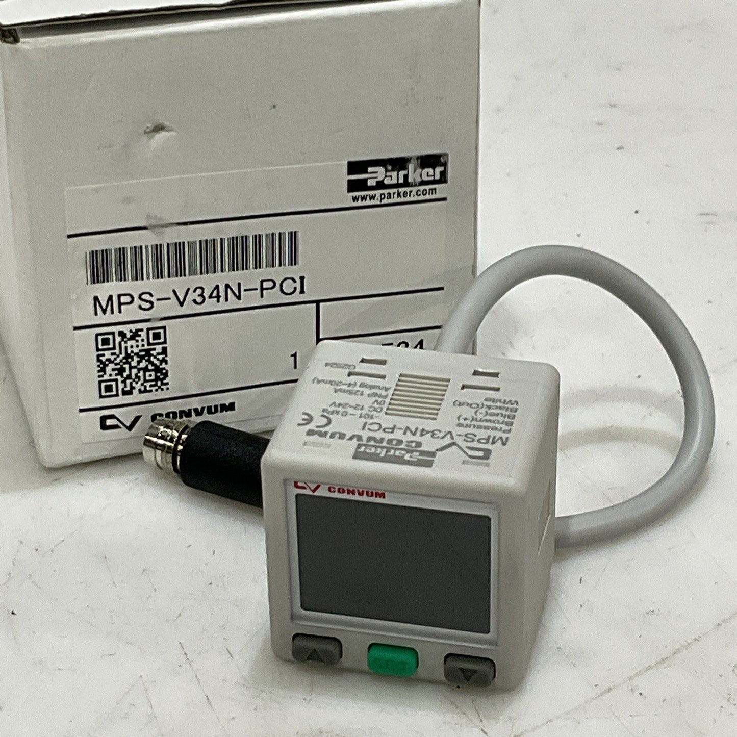 PARKER MPS-V34N-PCI PRESSURE SENSOR G2524 12-24V CONVUM Z2M