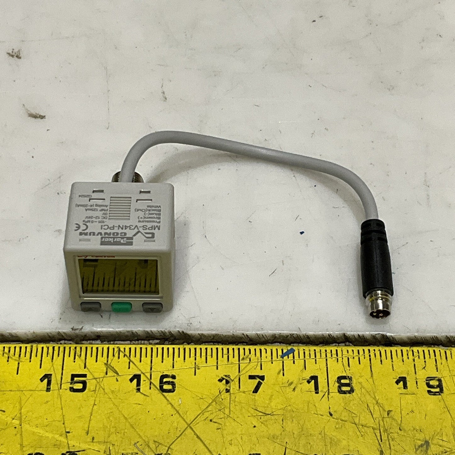 PARKER MPS-V34N-PCI PRESSURE SENSOR G2524 12-24V CONVUM Z2M