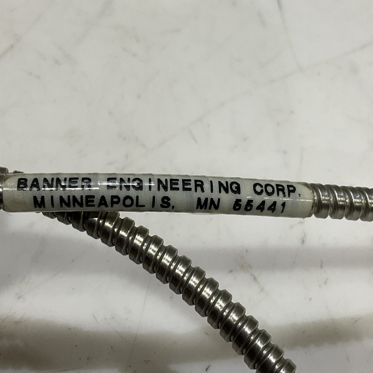 BANNER ENGINEERING IA13S 03354C6A FIBER OPTIC CABLE LOT OF 2 Z2M