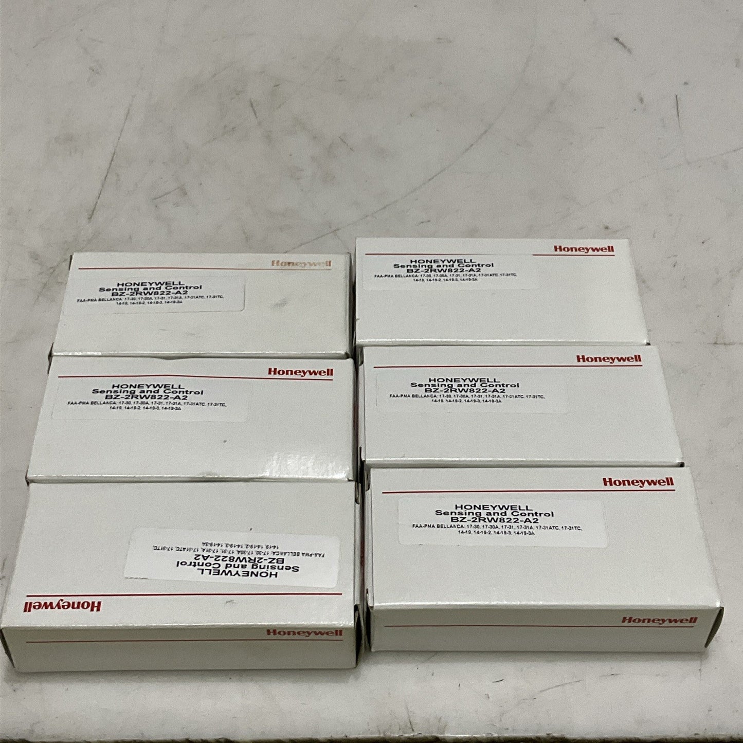 HONEYWELL BZ-2RW822-A2 SNAP ACTION SWITCH 2 A 600 VAC LOT OF 6 Z2M