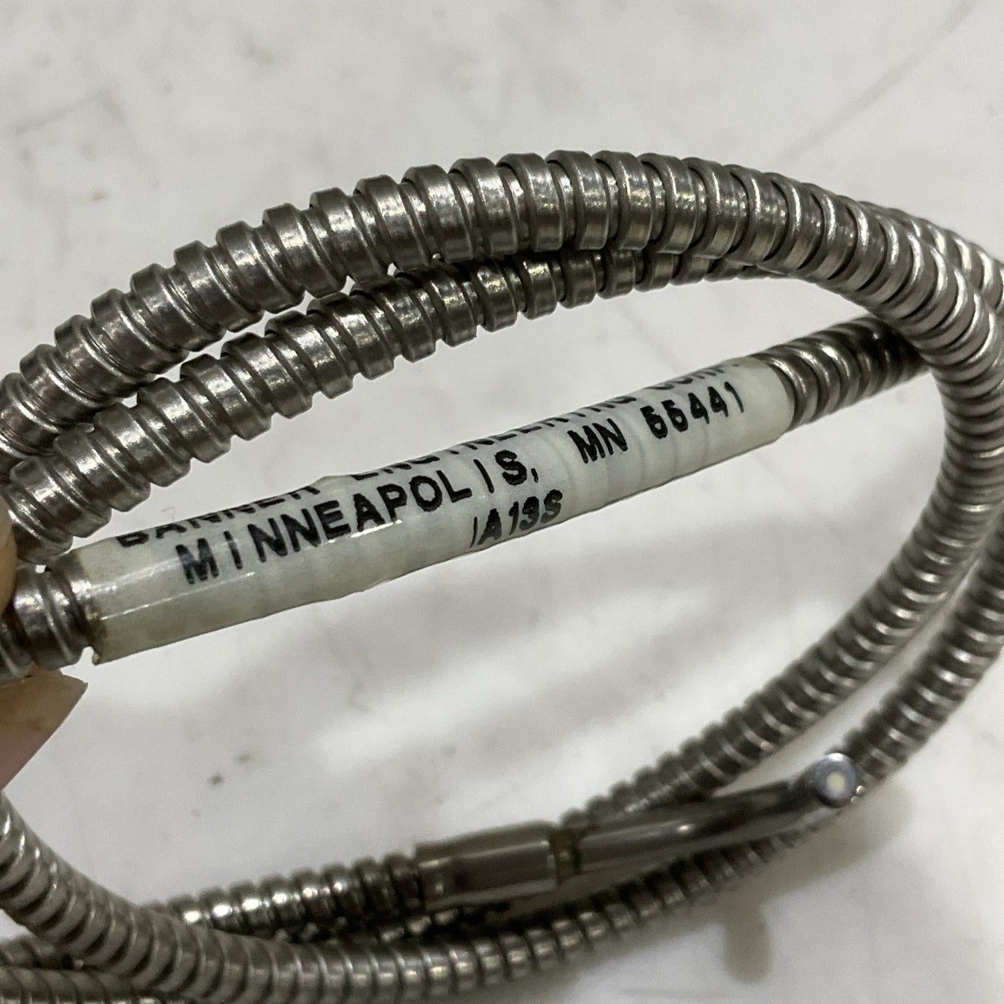 BANNER ENGINEERING IA13S 03354C6A FIBER OPTIC CABLE LOT OF 2 Z2M