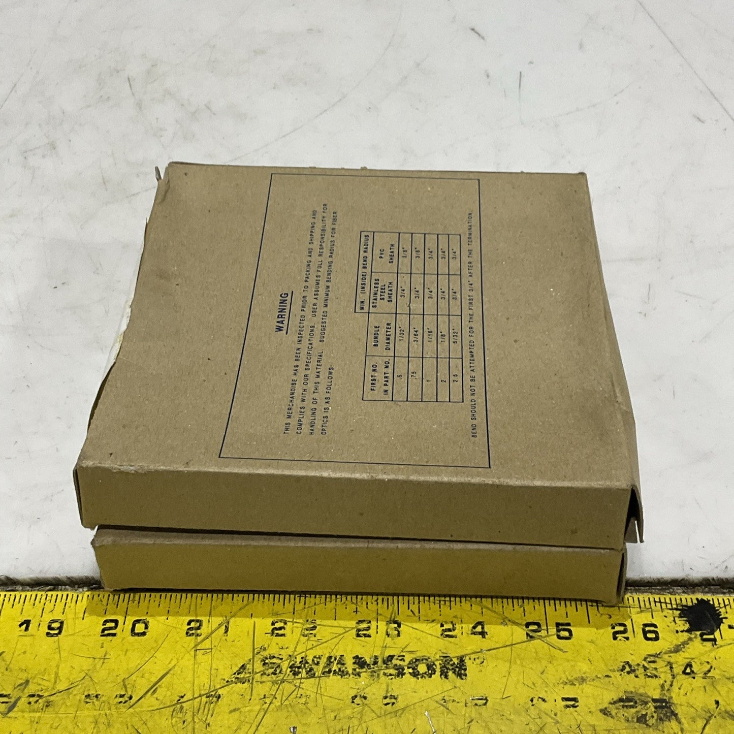 BANNER ENGINEERING IA13S 03354C6A FIBER OPTIC CABLE LOT OF 2 Z2M