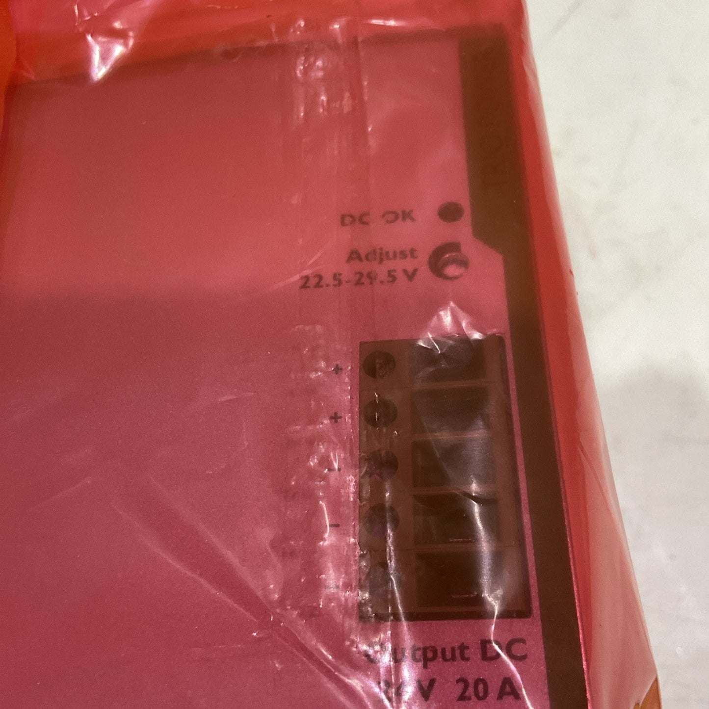PHOENIX CONTACT TRIO-PS/AC/24DC/20 POWER SUPPLY 100-240 V SEALED IN PLASTIC Z2M