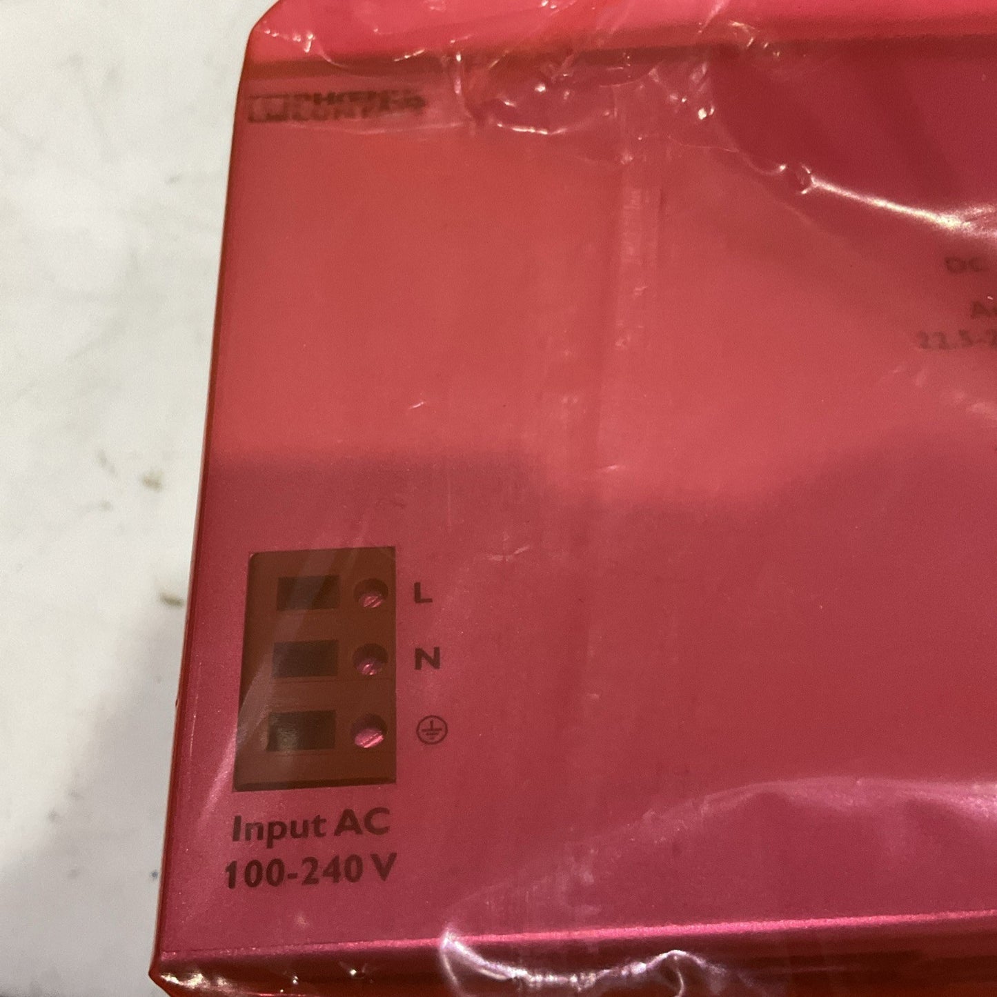 PHOENIX CONTACT TRIO-PS/AC/24DC/20 POWER SUPPLY 100-240 V SEALED IN PLASTIC Z2M