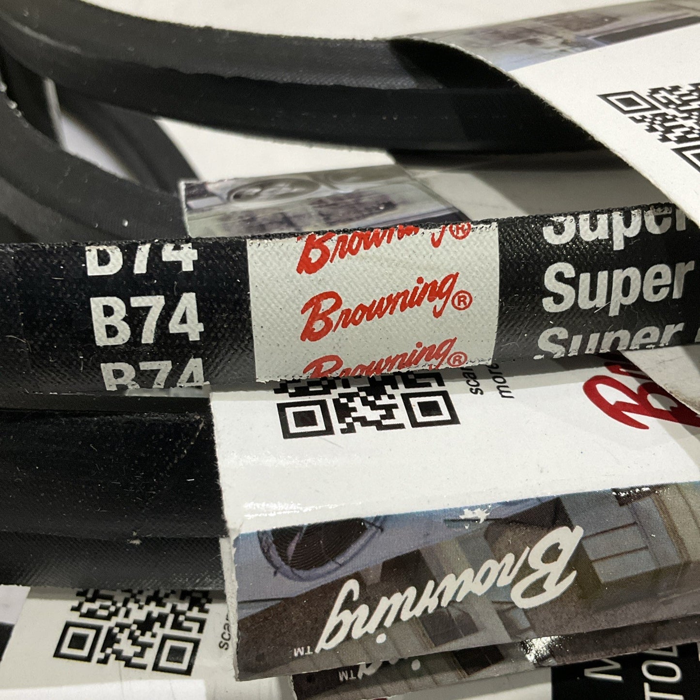 BROWNING B74 1083294 V-BELT SUPER GRIP BELT LOT OF 5 Z2M