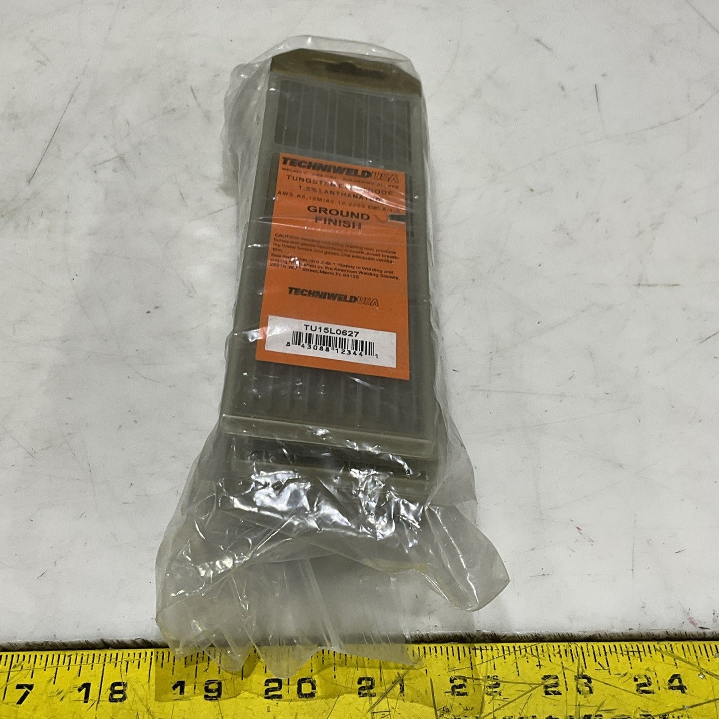TECHNIWELD TU15L0627 TUNGSTEN ELECTRODE 1.5% LANTHANATED LOT OF 80 Z2M