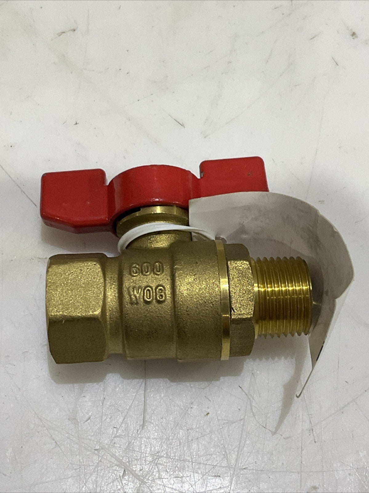 MIDWEST CONTROL MMTH-38 CONTROL FORGED MINI BRASS BALL VALVES 3/8 IN 600 PSI Z2M