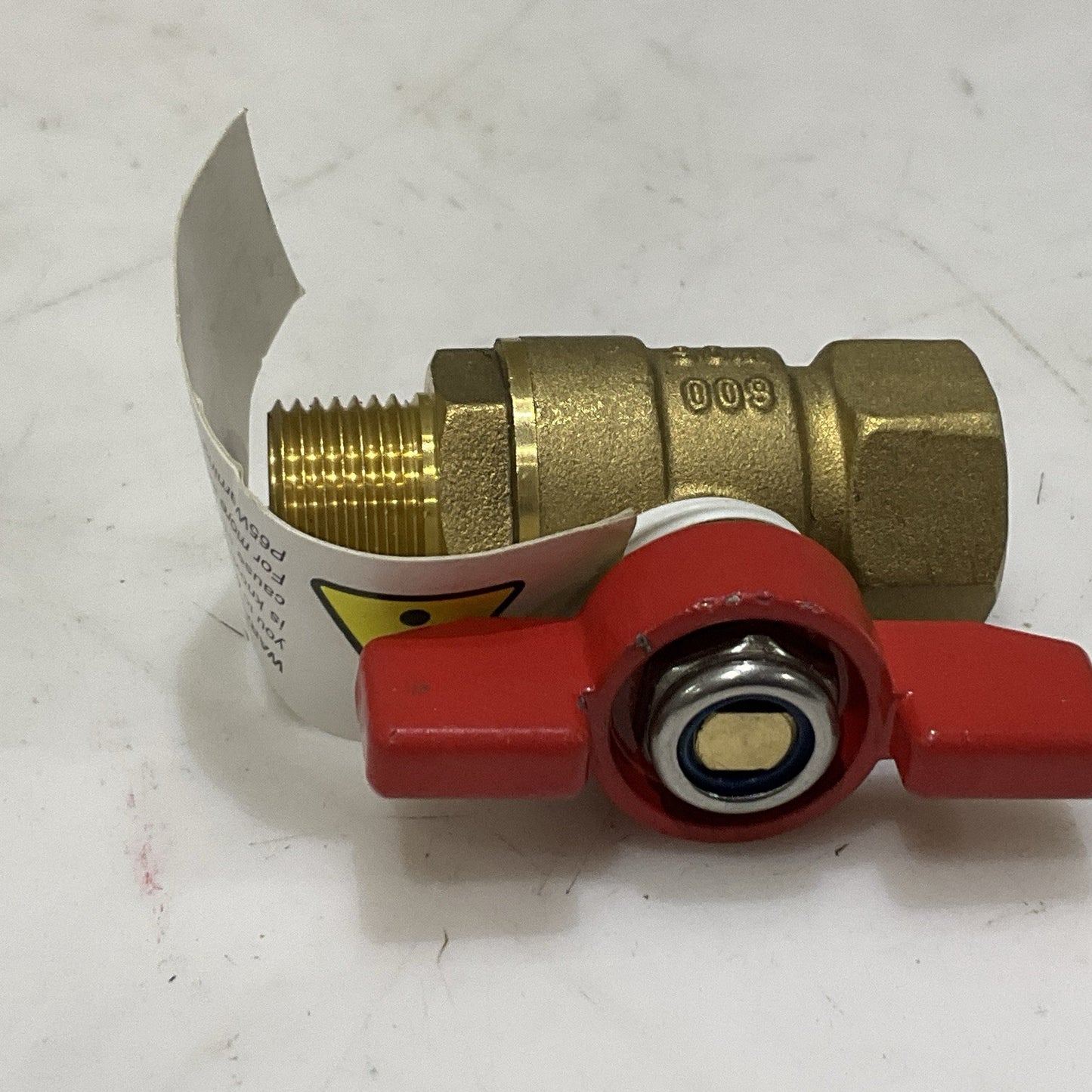 MIDWEST CONTROL MMTH-38 CONTROL FORGED MINI BRASS BALL VALVES 3/8 IN 600 PSI Z2M