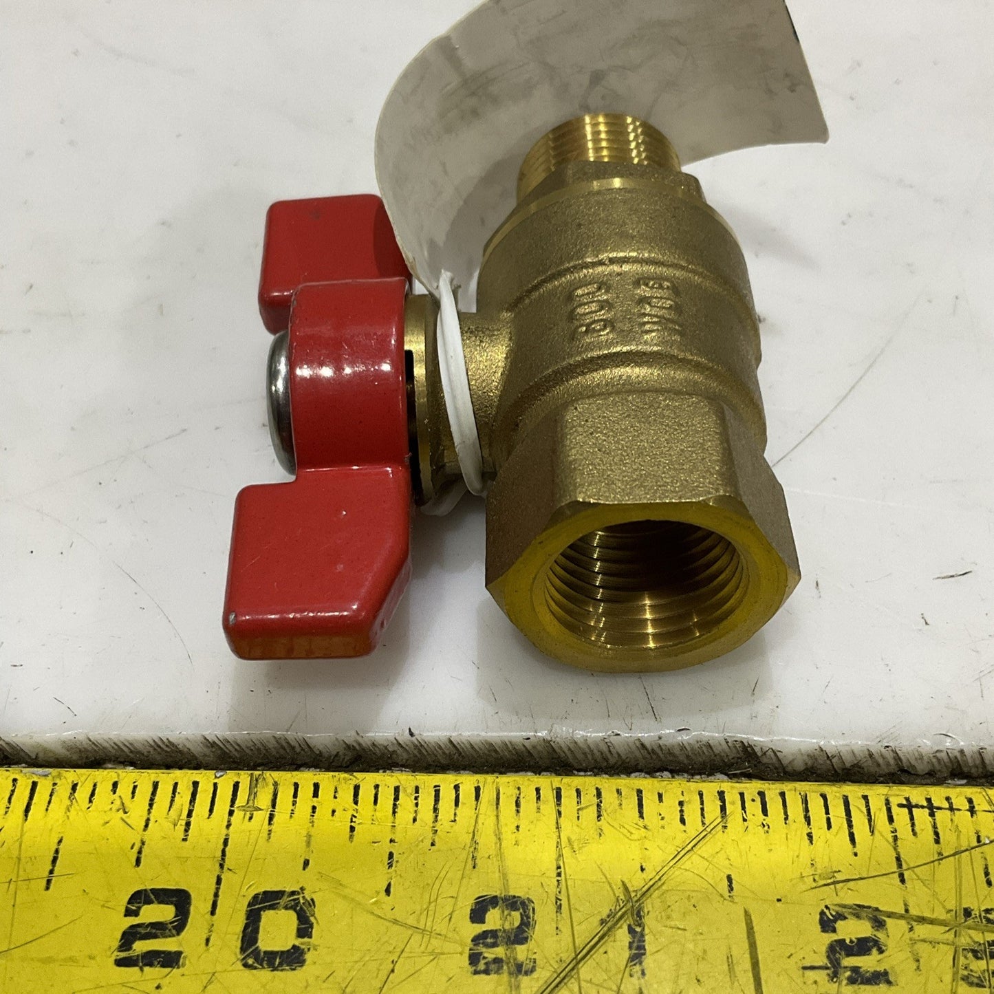 MIDWEST CONTROL MMTH-38 CONTROL FORGED MINI BRASS BALL VALVES 3/8 IN 600 PSI Z2M