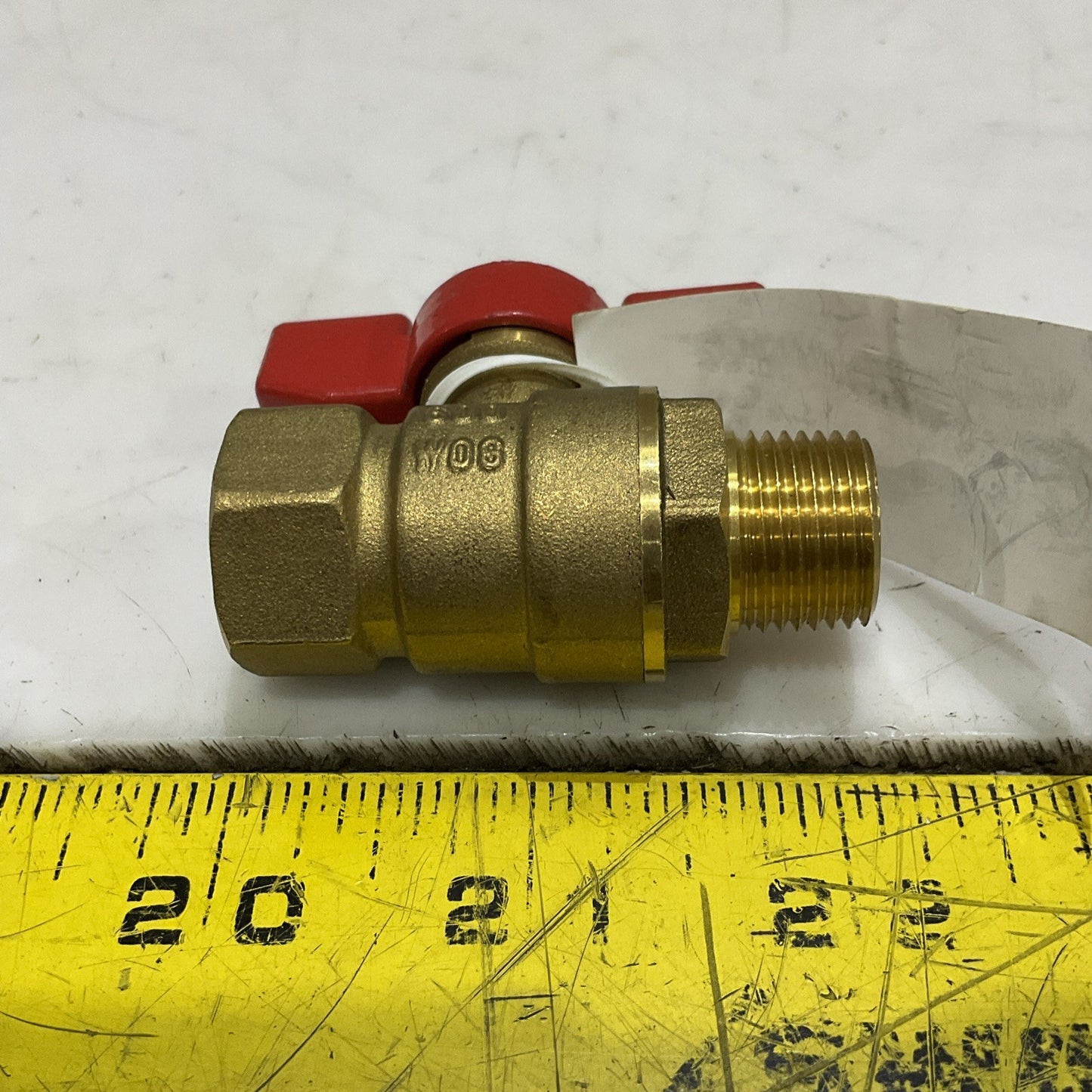 MIDWEST CONTROL MMTH-38 CONTROL FORGED MINI BRASS BALL VALVES 3/8 IN 600 PSI Z2M