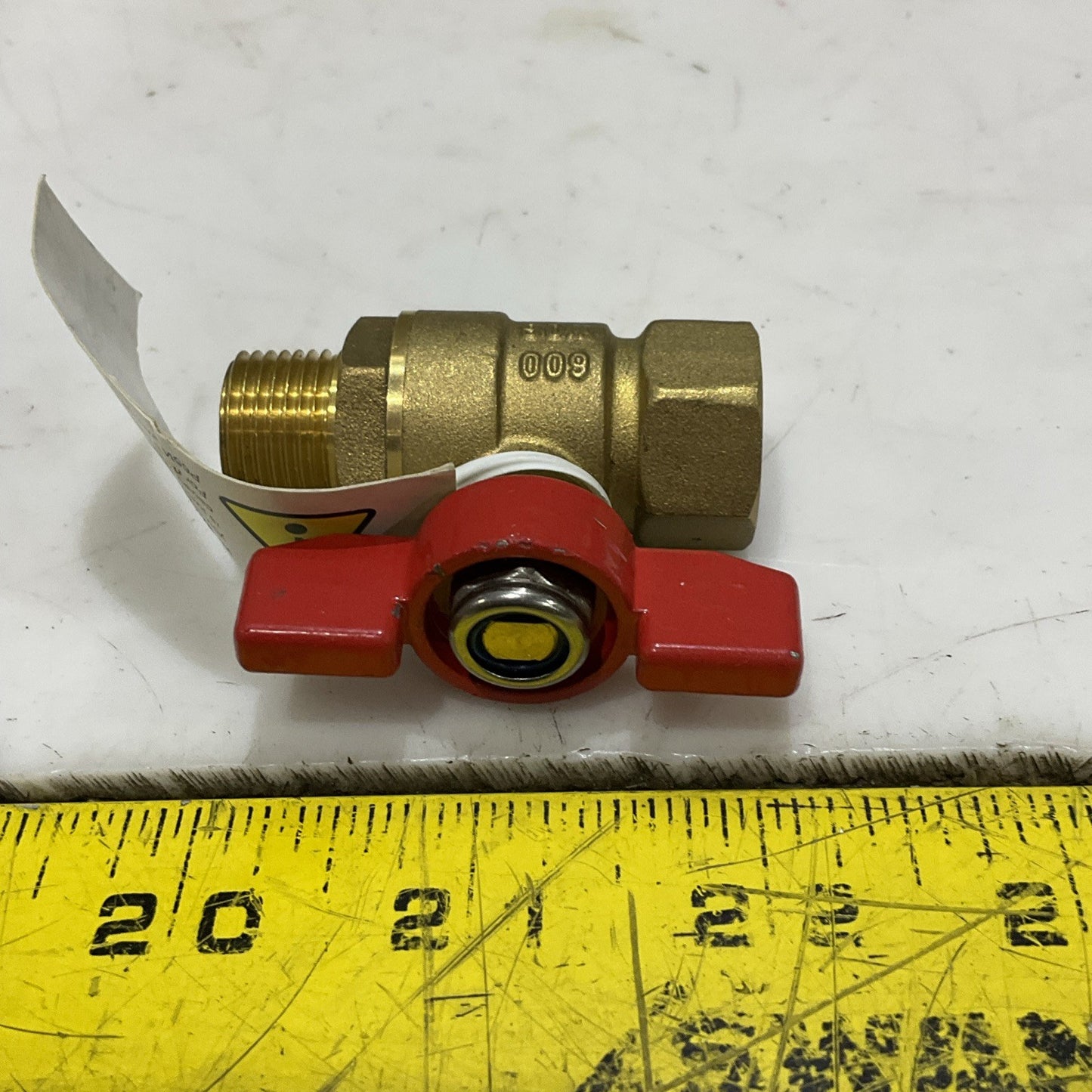 MIDWEST CONTROL MMTH-38 CONTROL FORGED MINI BRASS BALL VALVES 3/8 IN 600 PSI Z2M