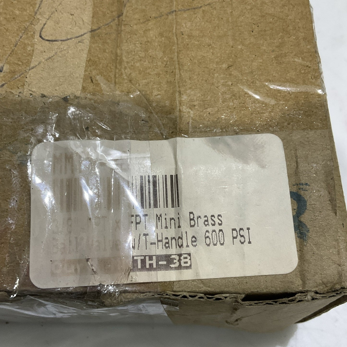 MIDWEST CONTROL MMTH-38 CONTROL FORGED MINI BRASS BALL VALVES 3/8 IN 600 PSI Z2M