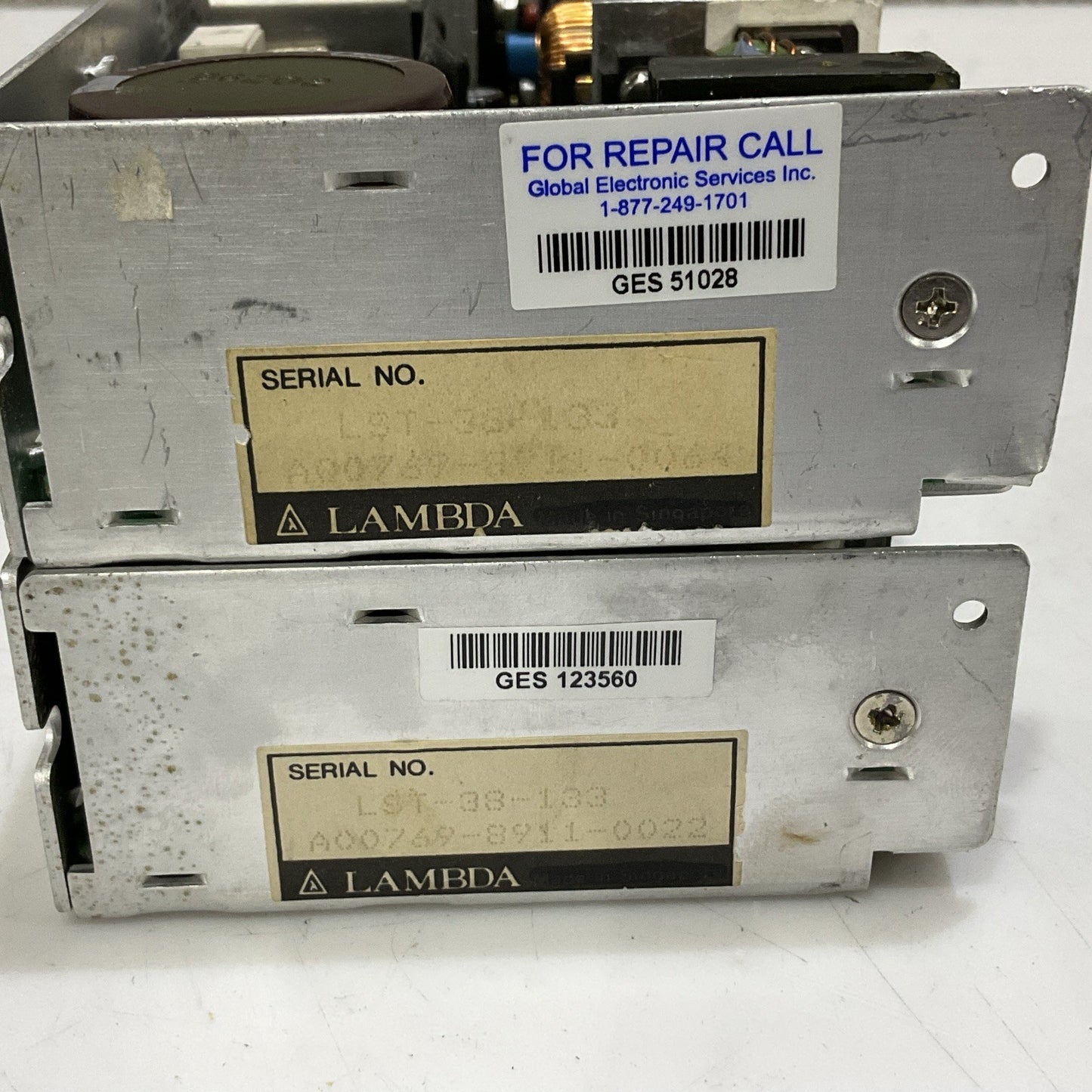 LAMBDA LST-38-133 SWITCHING POWER SUPPLY 85-132 VAC 47-449 Hz 144W LOT OF 2 Z2M