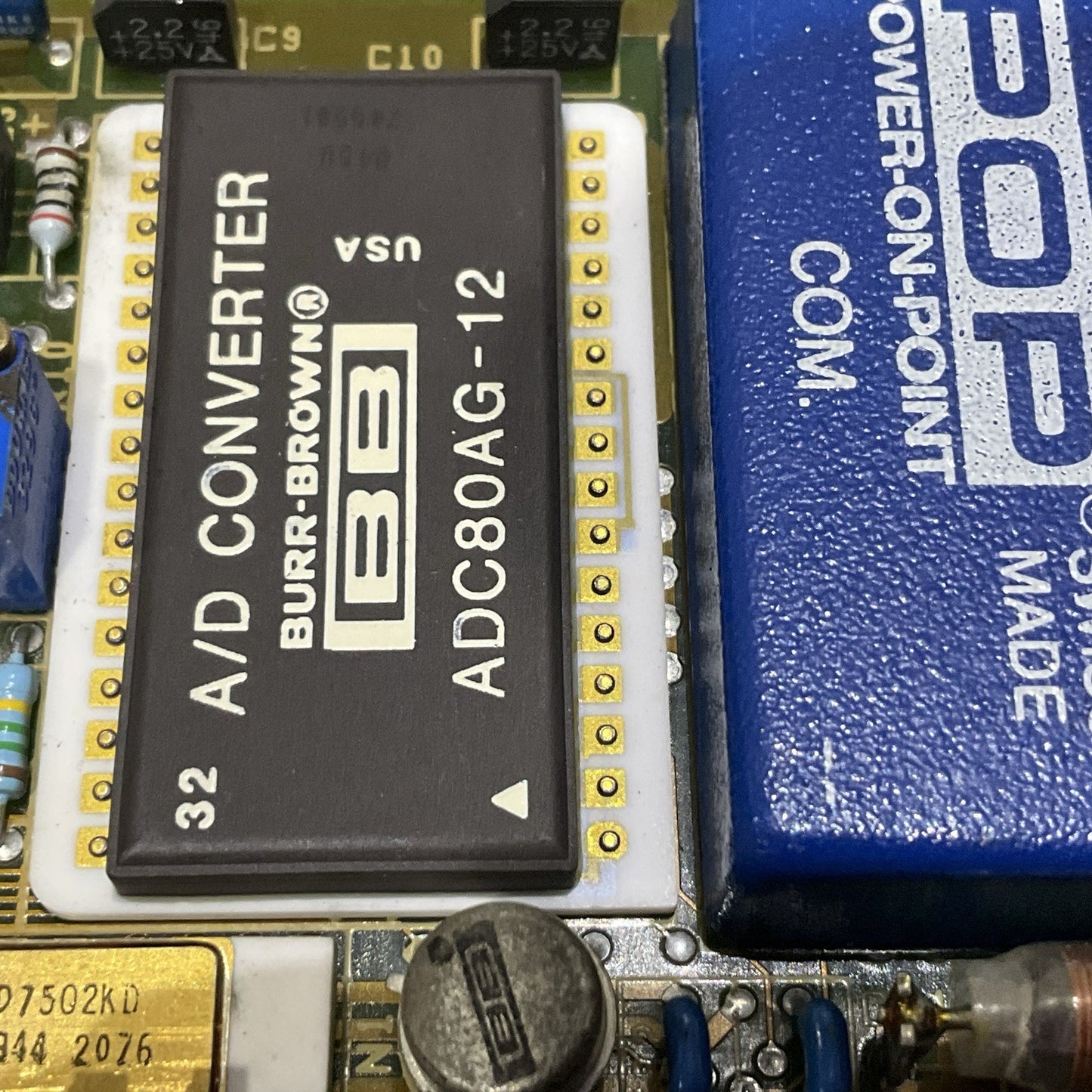 FABRIMEX DC 05-151506 CONVERTER 6W PRINTED CIRCUIT BOARD ADC80AG AD7502KD Z2M