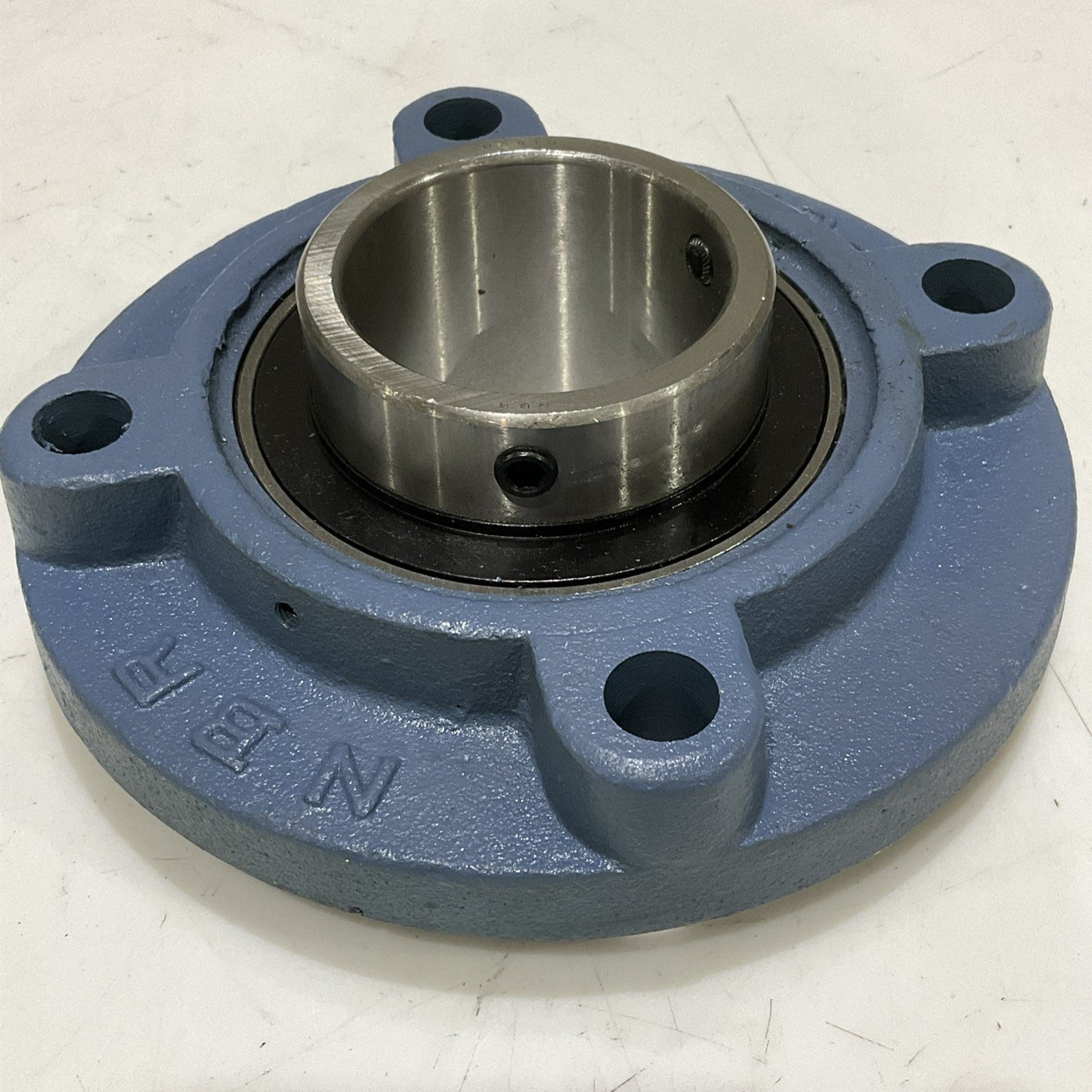 NBR BEARING LIMITED UCFC215-75MM ROUND FLANGE MOUNT 4 BOLT BEARING Z2M