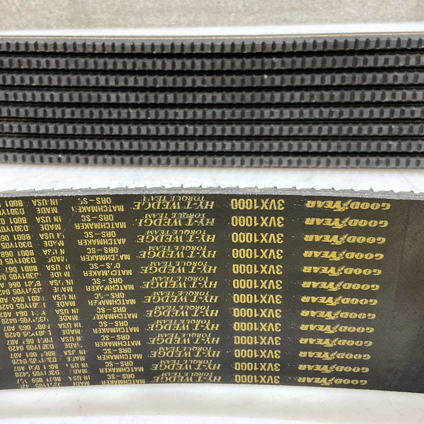 GOODYEAR 3VX1000 HT-Y WEDGE BANDED INDUSTRIAL V BELT Z2M