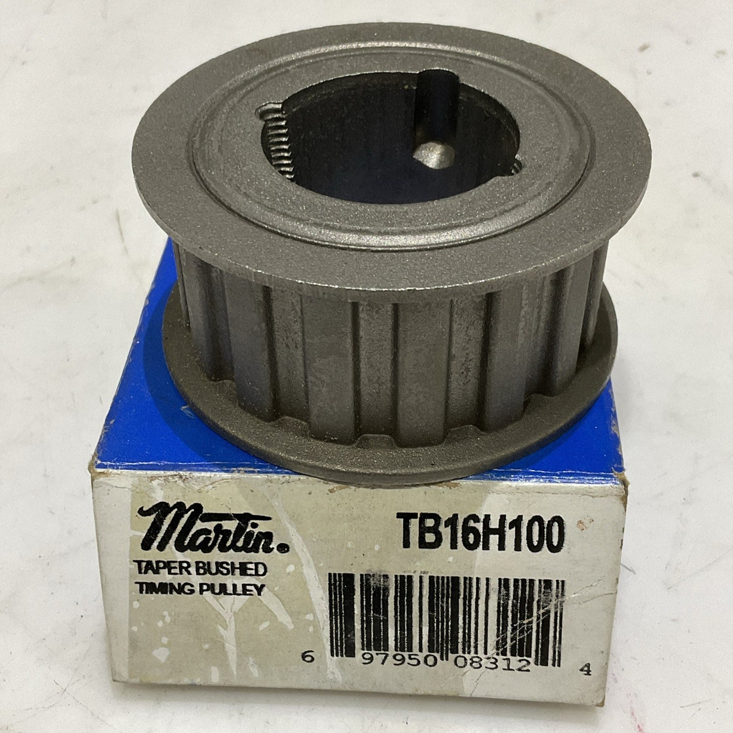 MARTIN TB16H100 TAPER BUSHED TIMING PULLEY LOT OF 3 Z2M