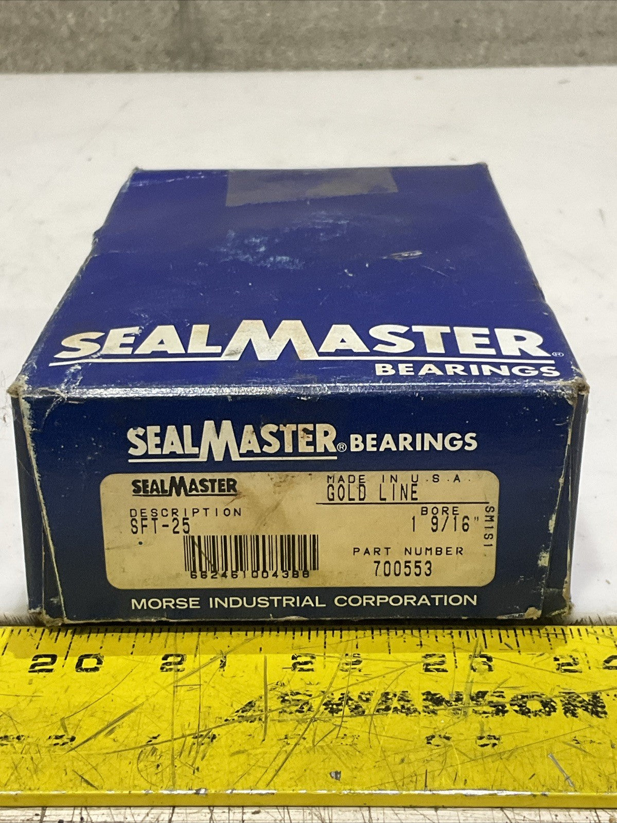 SEAL MASTER SFT-25 FLANGE MOUNT 2 BOLT BEARING 1 9/16 BORE 700553 Z2M