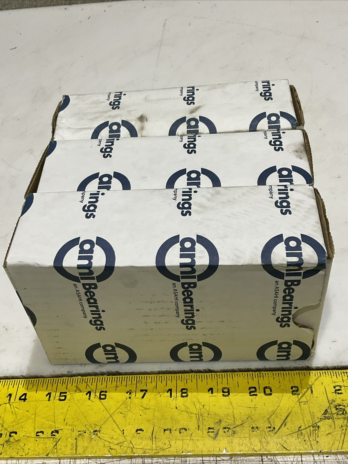AMI UCFT207-23 FLANGE MOUNT 2 BOLT BEARING LOT OF 3 Z2M