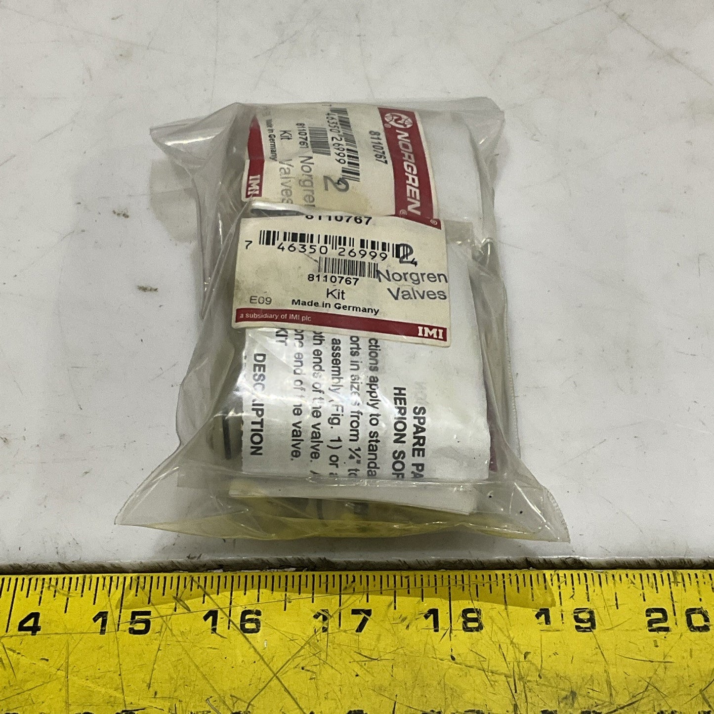 NORGREN 8110767 SOLENOID VALVE REPAIR KIT LOT OF 4 Z2M