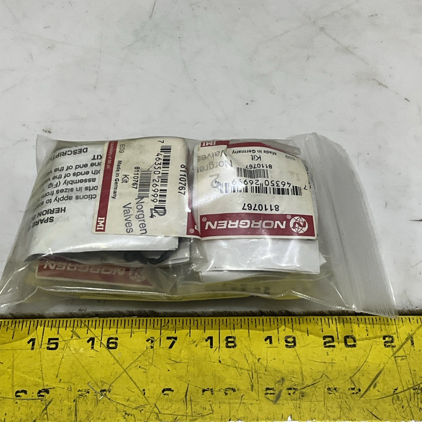 NORGREN 8110767 SOLENOID VALVE REPAIR KIT LOT OF 4 Z2M