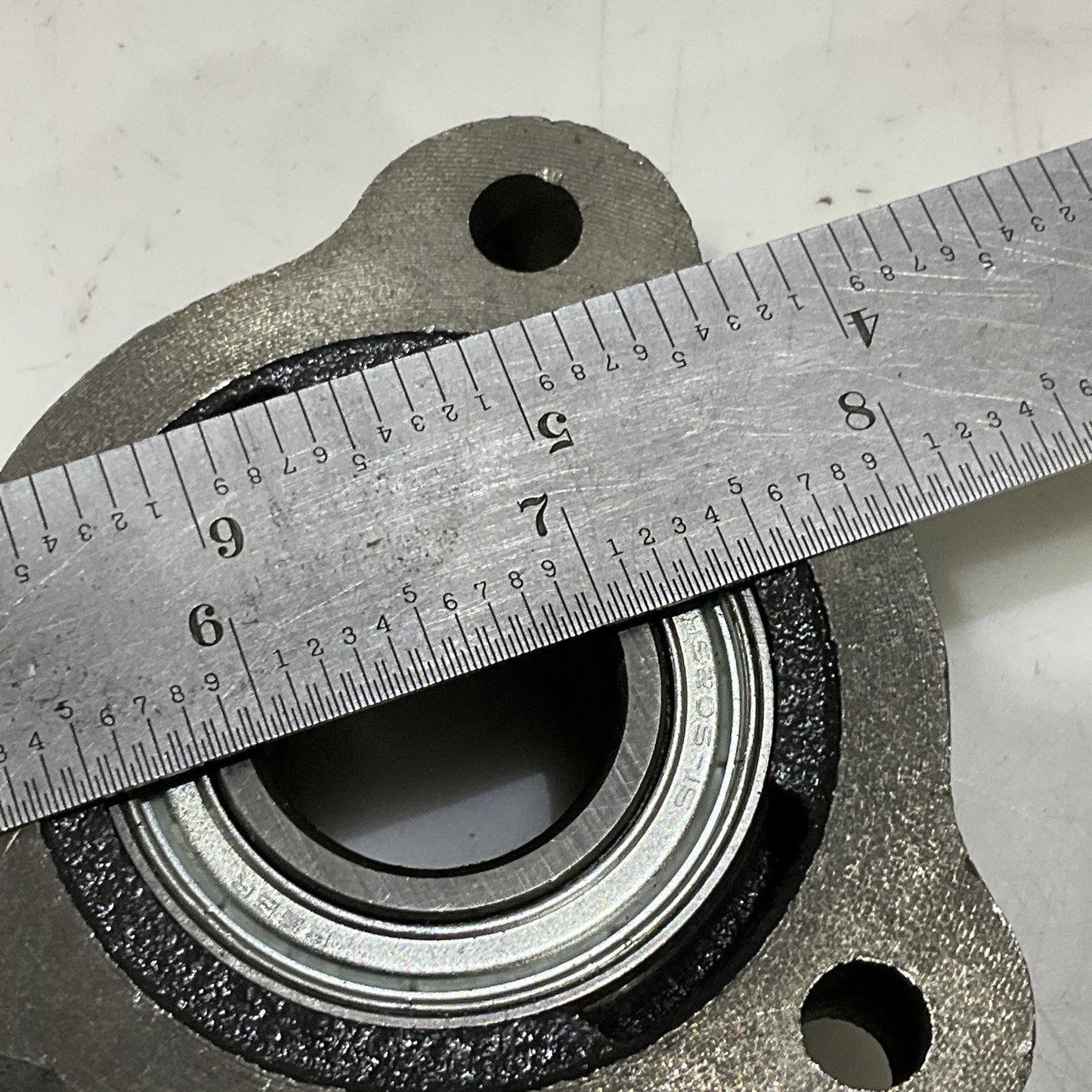 PEER FHSF3C205-16G FLANGE MOUNT BEARING ROUND 3 BOLT 1 IN LOT OF 2 Z2M