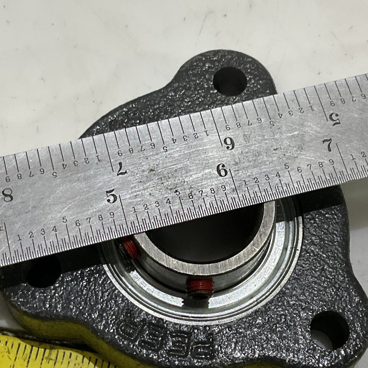 PEER FHSF3C205-16G FLANGE MOUNT BEARING ROUND 3 BOLT 1 IN LOT OF 2 Z2M