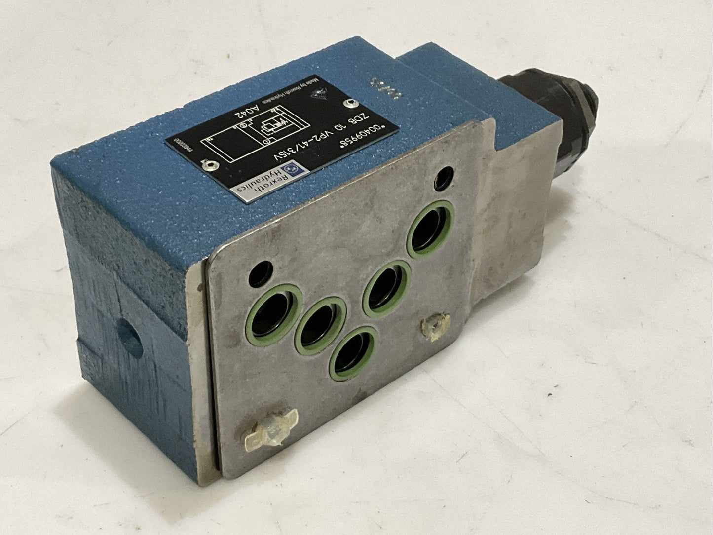 REXROTH ZDB 10 VP2-41/315V HYDRAULIC PRESSURE RELIEF VALVE Z2M