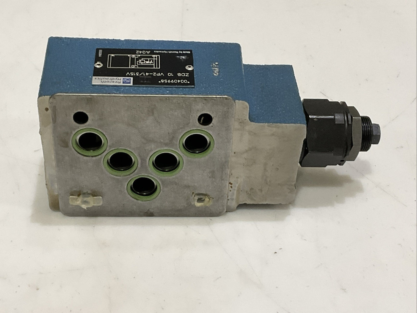 REXROTH ZDB 10 VP2-41/315V HYDRAULIC PRESSURE RELIEF VALVE Z2M