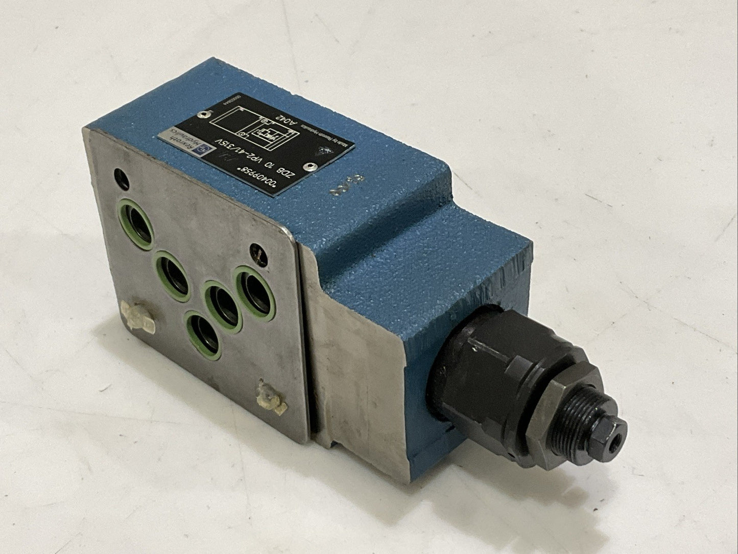 REXROTH ZDB 10 VP2-41/315V HYDRAULIC PRESSURE RELIEF VALVE Z2M