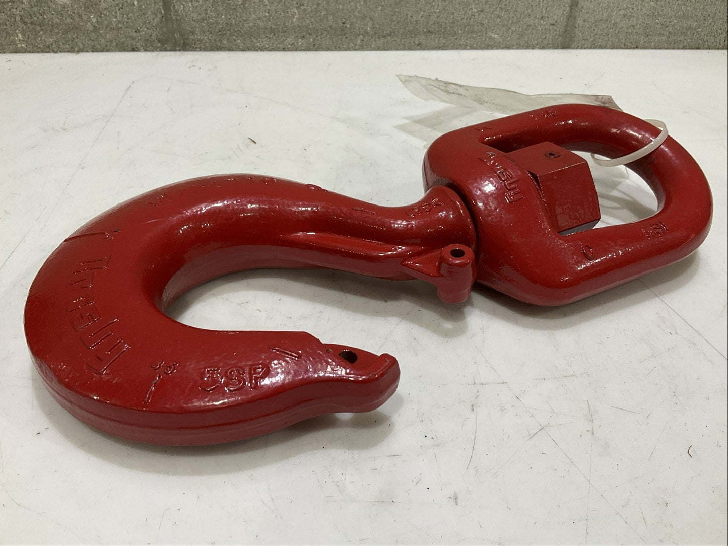 CROSBY 0088500 WLL7-IX2T HOIST HOOK WITH SWIVEL WLLIX2T S-322 SERIES Z2M