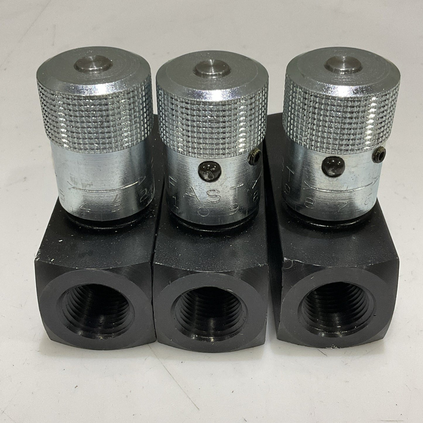 PARKER F800S HYDRAULIC FLOW CONTROL VALVE 5000 PSI 345 BAR 15 GPM LOT OF 3 Z2M