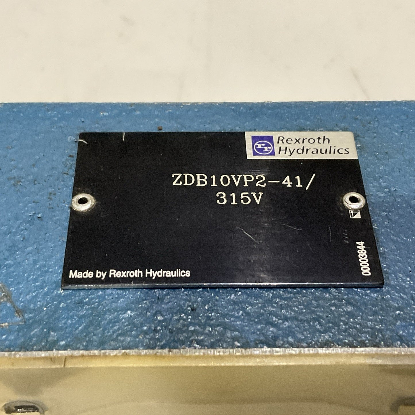 REXROTH ZDB10VP2-41/315V PRESSURE RELIEF HYDRAULIC VALVE ZDB10VP241315V Z2M