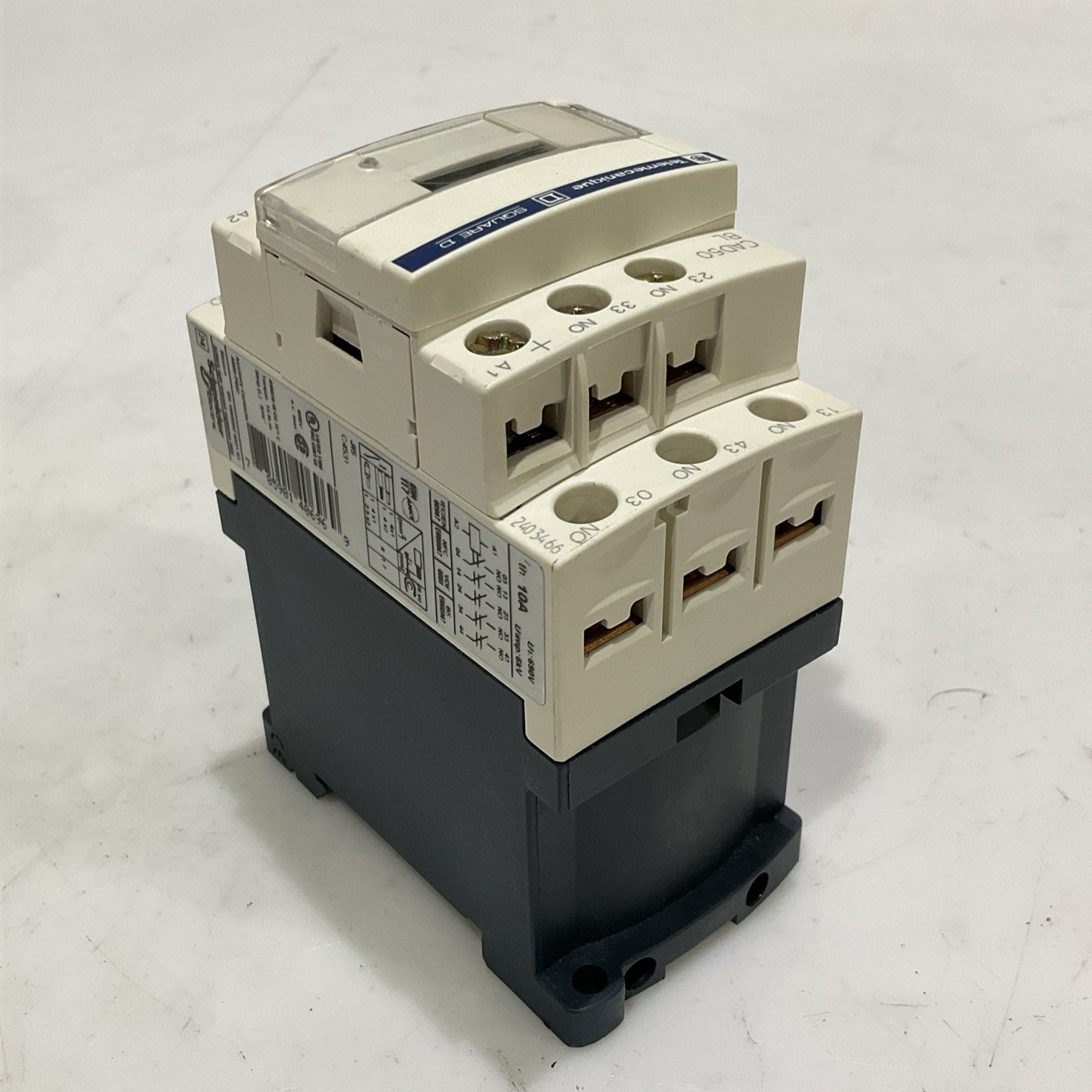 SQUARE D TELEMECANIQUE CAD50BL CONTROL RELAY 24V CAD50BL40696 Z2M