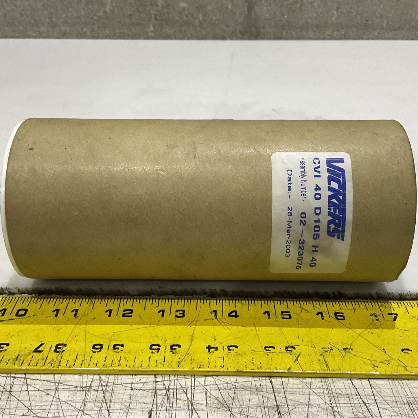 VICKERS CV1 40 D105 H 40 CARTRIDGE VALVE CV140D105H40 Z2M