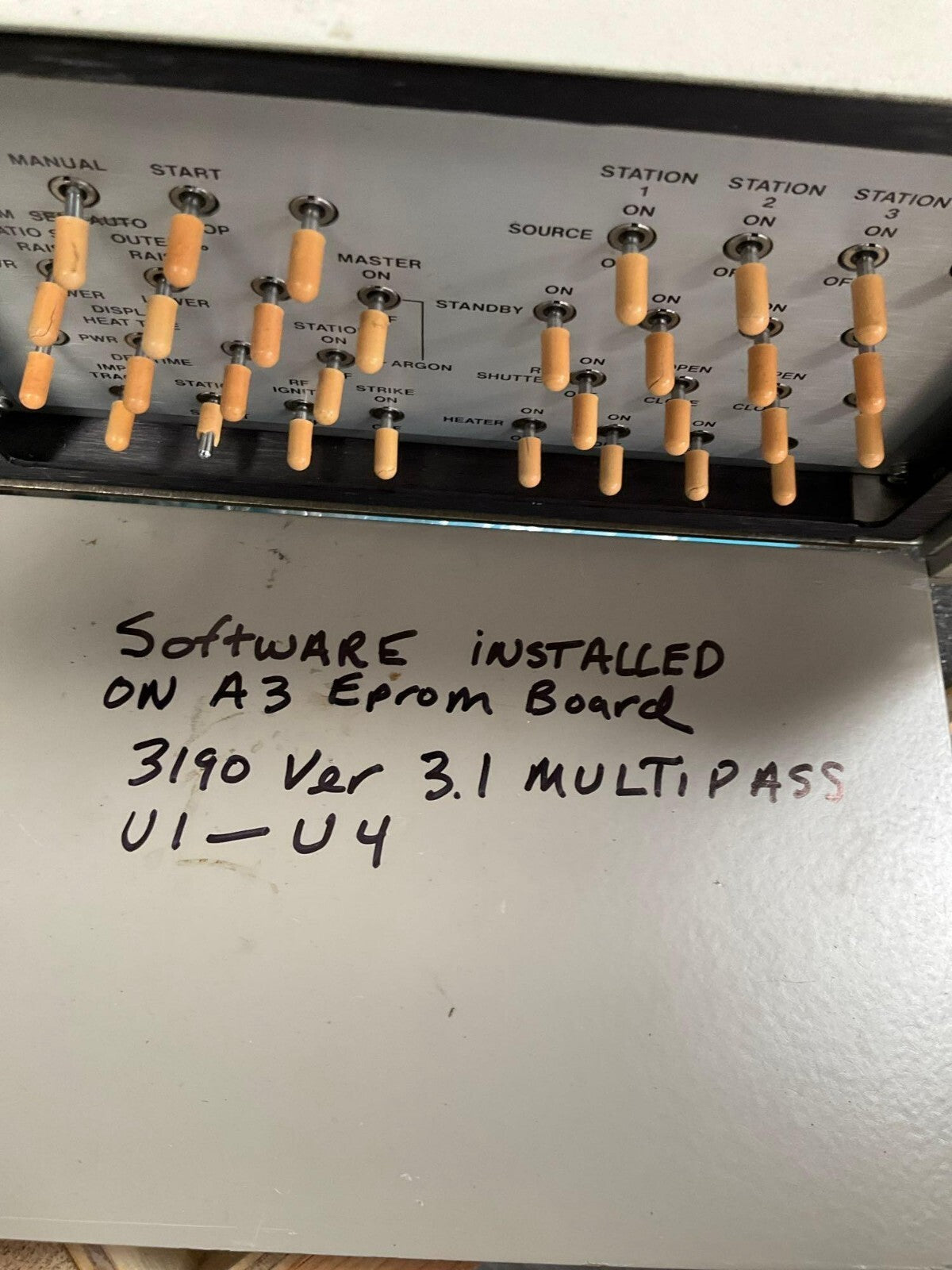 VARIAN SEMICONDUCTOR WAFER PROCESS CONTROL 2