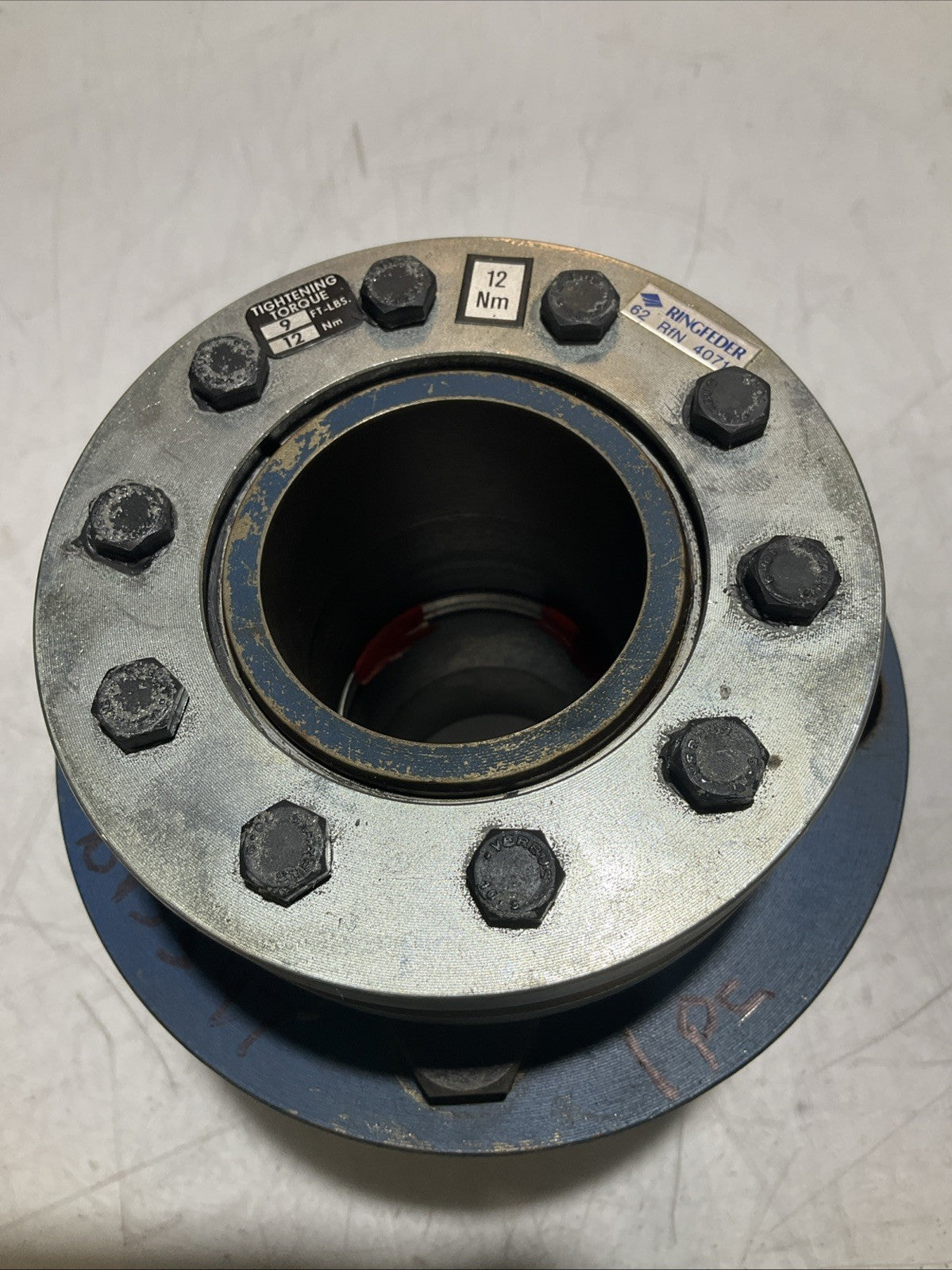 RINGFEDER GS-50-4 SINGLE FLEXING COUPLING UPPER MOUNTAIN TORQUE 12NM U3S