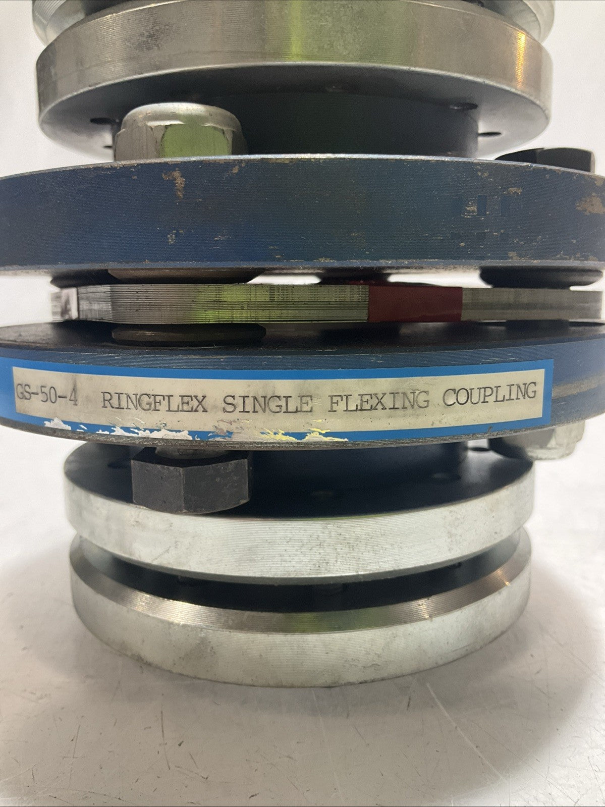RINGFEDER GS-50-4 SINGLE FLEXING COUPLING UPPER MOUNTAIN TORQUE 12NM U3S