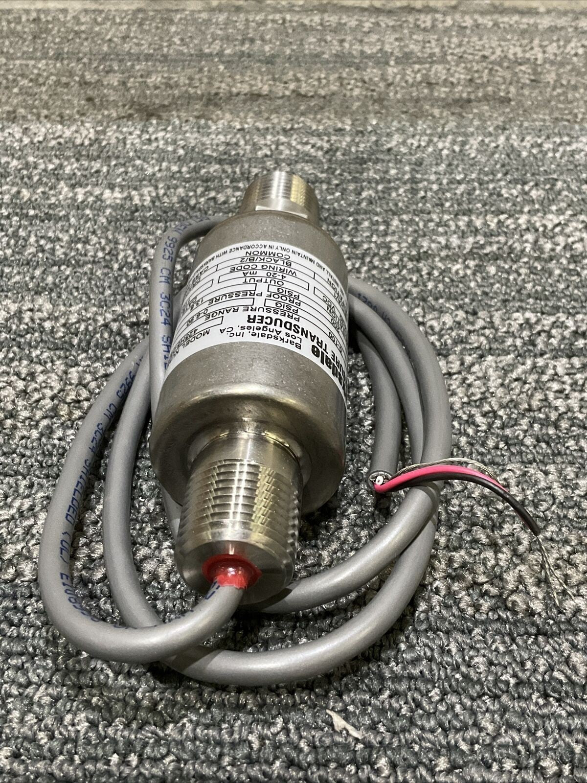 BARKSDALE 425HG04P4 425HG-04-P4 PRESSURE TRANSDUCER 0-100 PSI 222