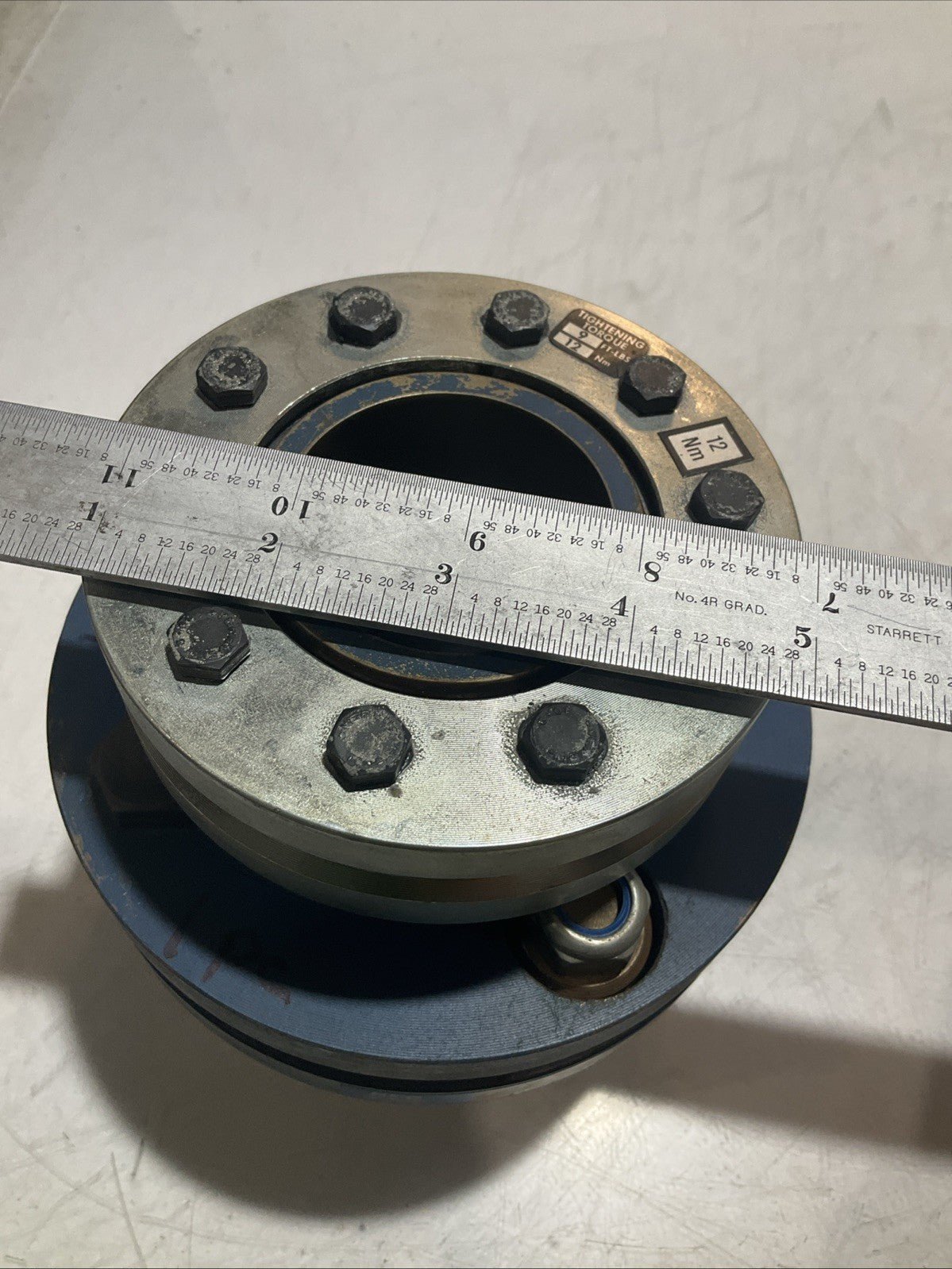 RINGFEDER GS-50-4 SINGLE FLEXING COUPLING UPPER MOUNTAIN TORQUE 12NM U3S
