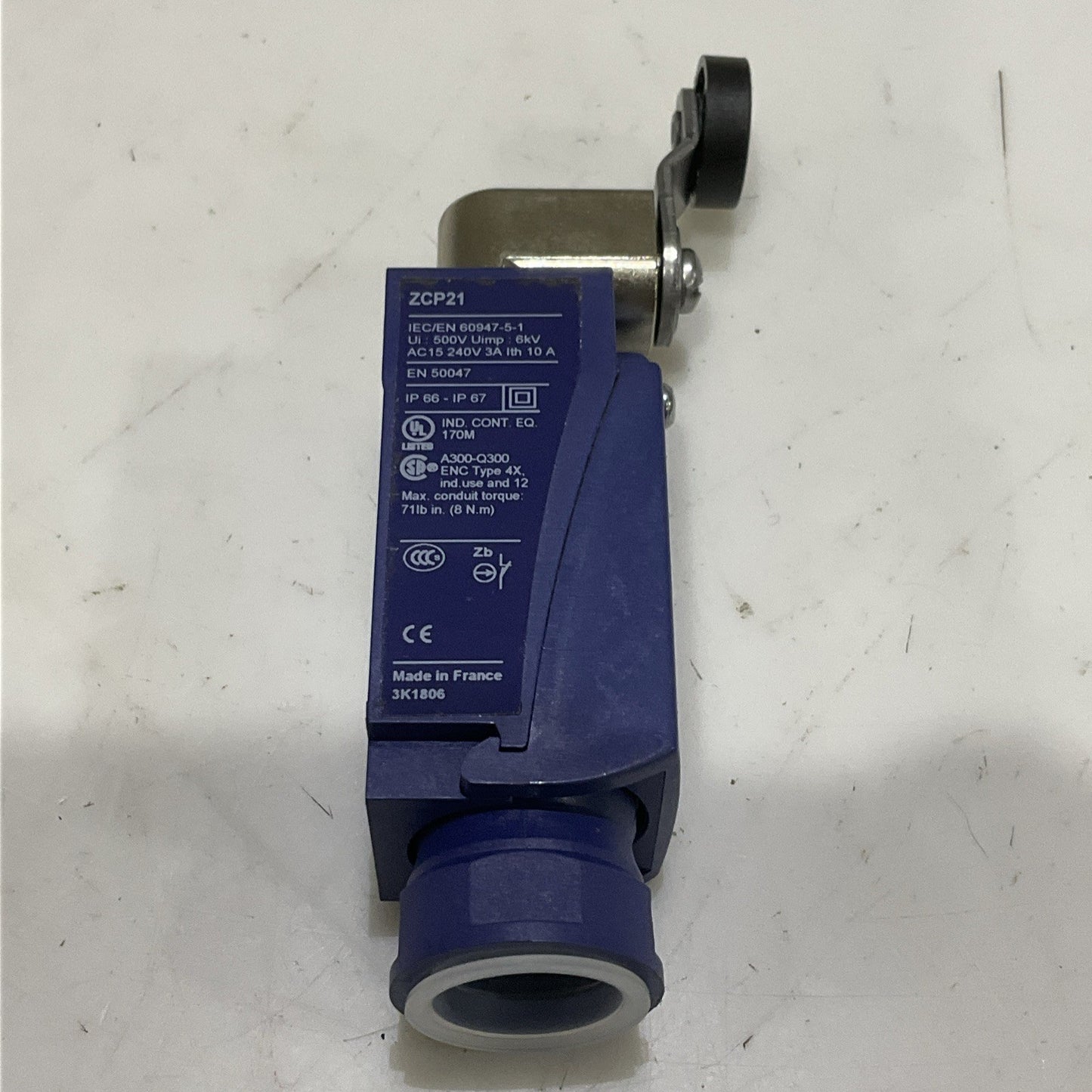 TELEMECANIQUE XCKP212P16 ZCP21 LIMIT SWITCH Z2M