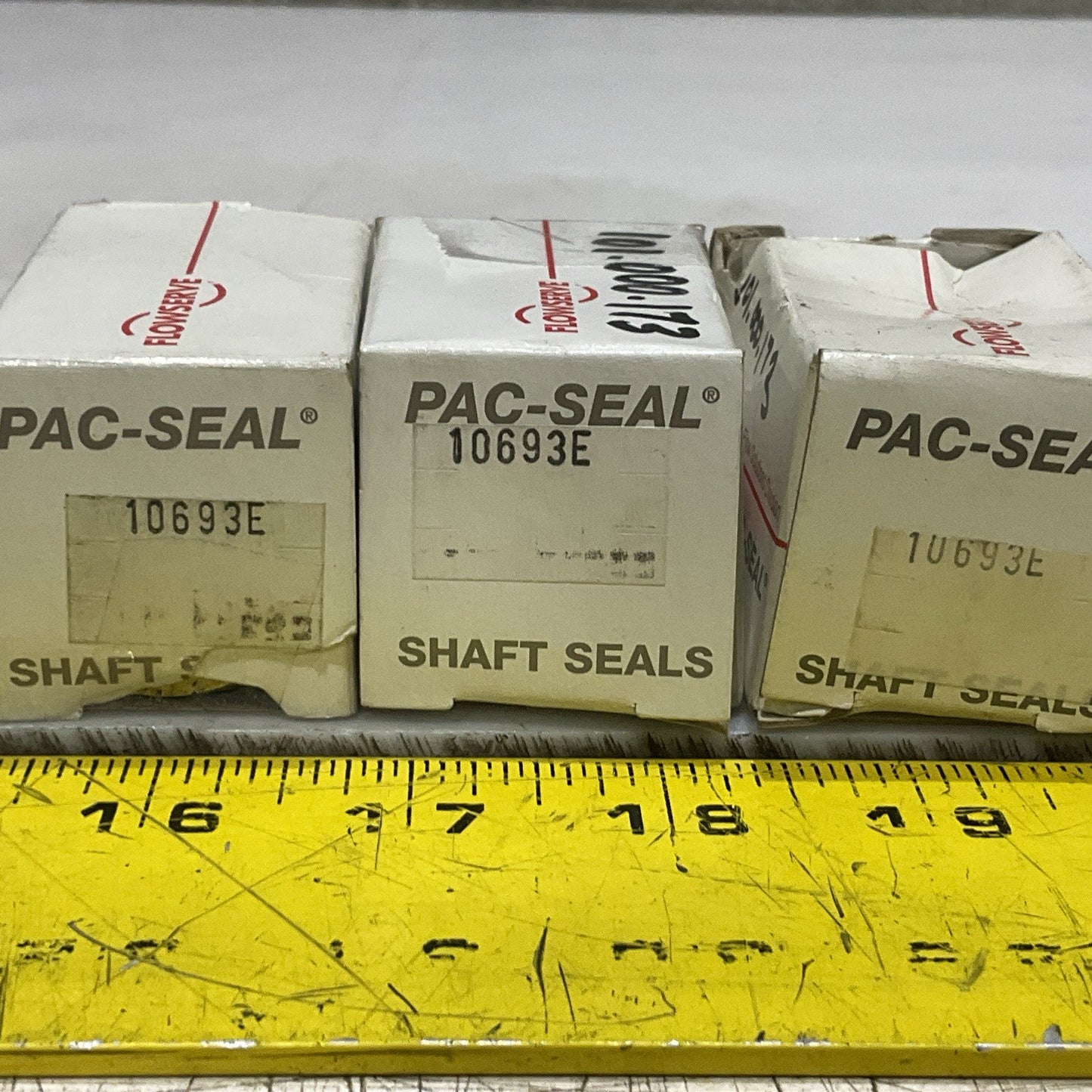FLOWSERVE PAC-SEAL 101.000.173 10693E SHAFT SEAL LOT OF 3 Z2M