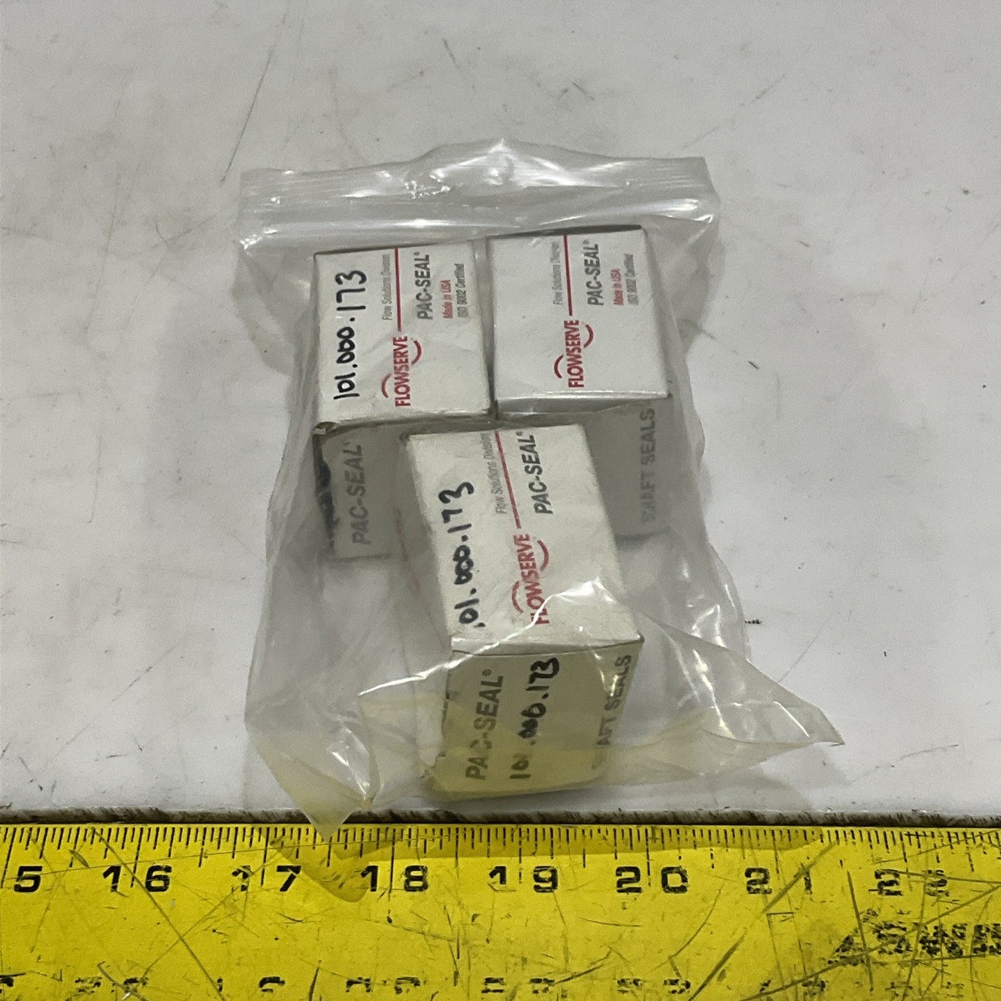 FLOWSERVE PAC-SEAL 101.000.173 10693E SHAFT SEAL LOT OF 3 Z2M