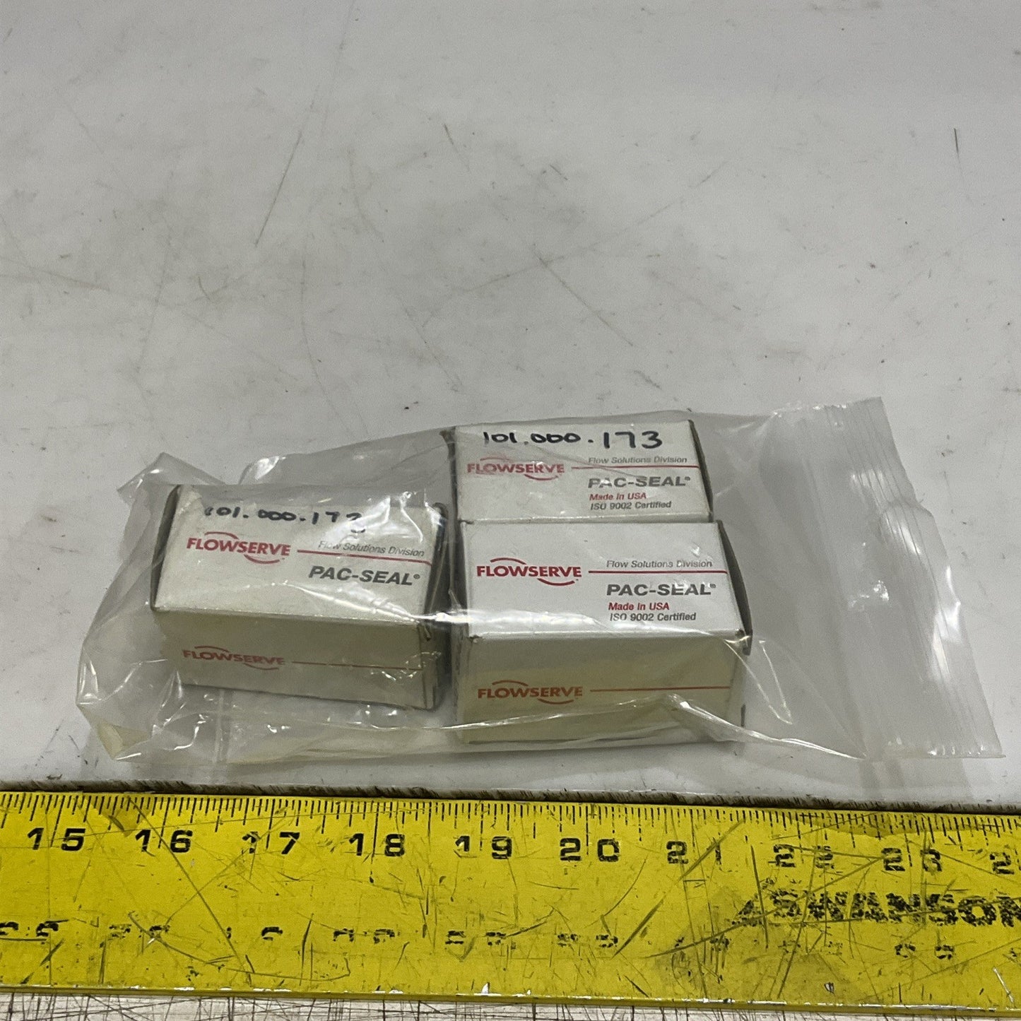 FLOWSERVE PAC-SEAL 101.000.173 10693E SHAFT SEAL LOT OF 3 Z2M