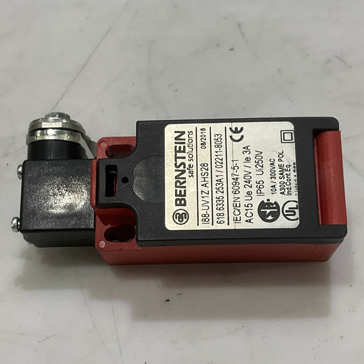 BERNSTEIN I88-UV1Z AHS28/02211-8036 LIMIT SWITCH 3A 250V Z2M