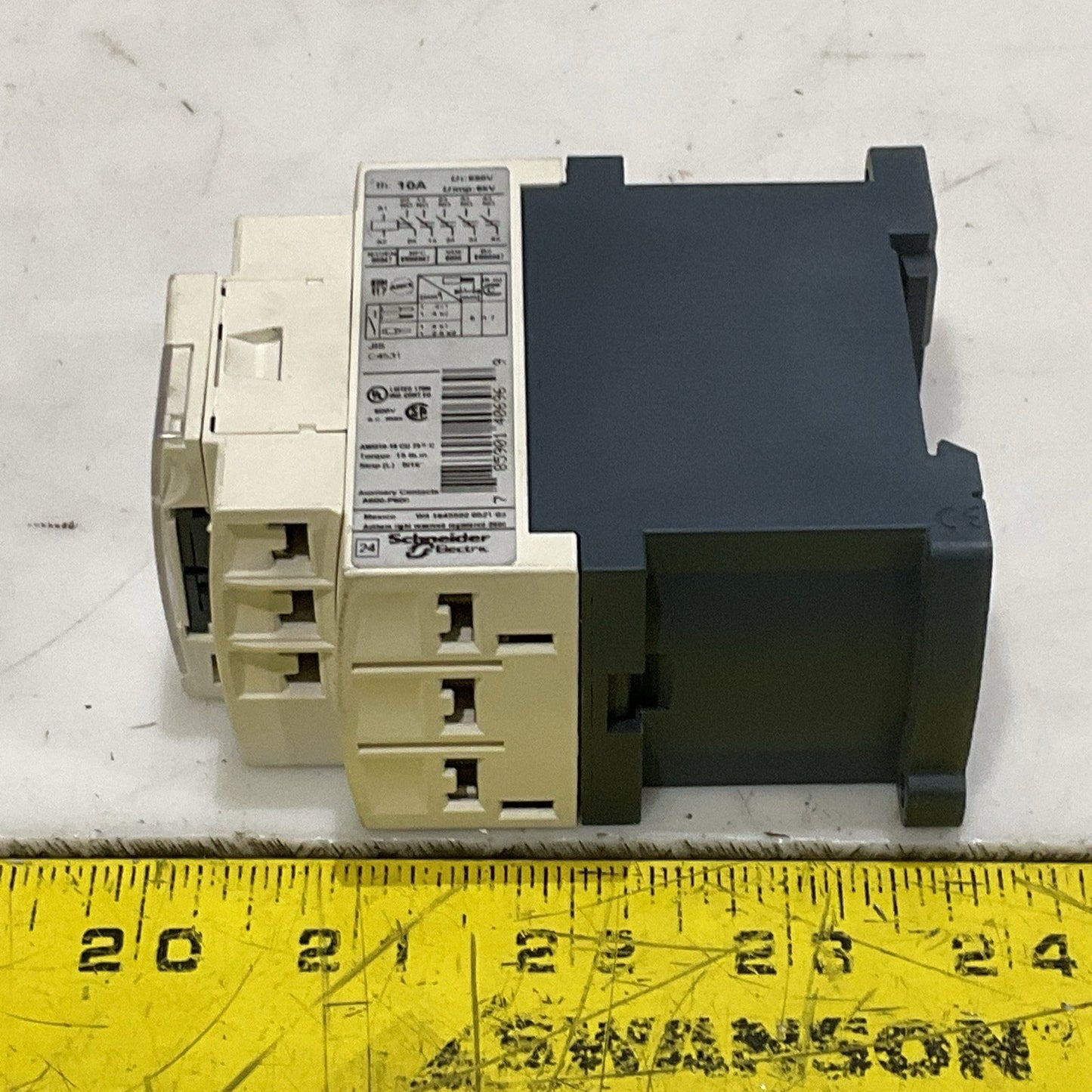 SQUARE D TELEMECANIQUE CAD50BL CONTROL RELAY 24V CAD50BL40696 Z2M