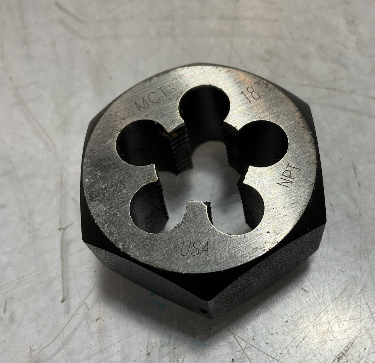 MORSE MARXMAN 82588 HEX MAN CUTTING TOOLS DIE 1/4IN-18 NPT 222-U3S