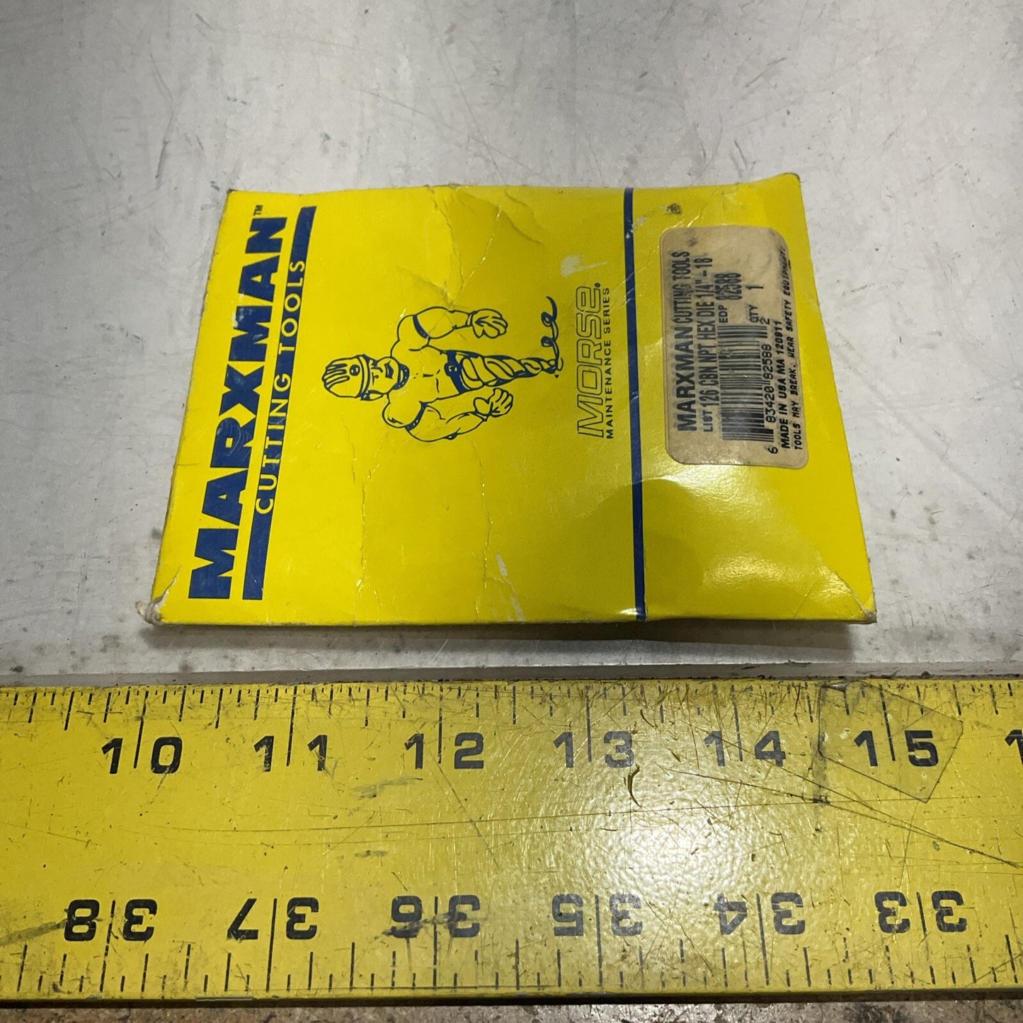 MORSE MARXMAN 82588 HEX MAN CUTTING TOOLS DIE 1/4IN-18 NPT 222-U3S