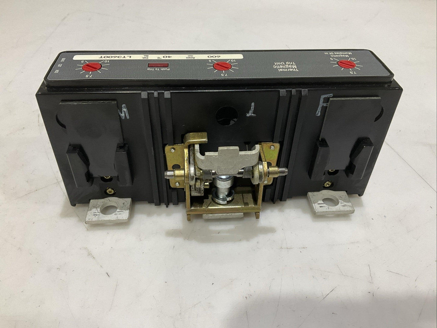 WESTINGHOUSE LT3600T THERMAL MAGNETIC TRIP UNIT 600 A 3 P 40 C Z2M